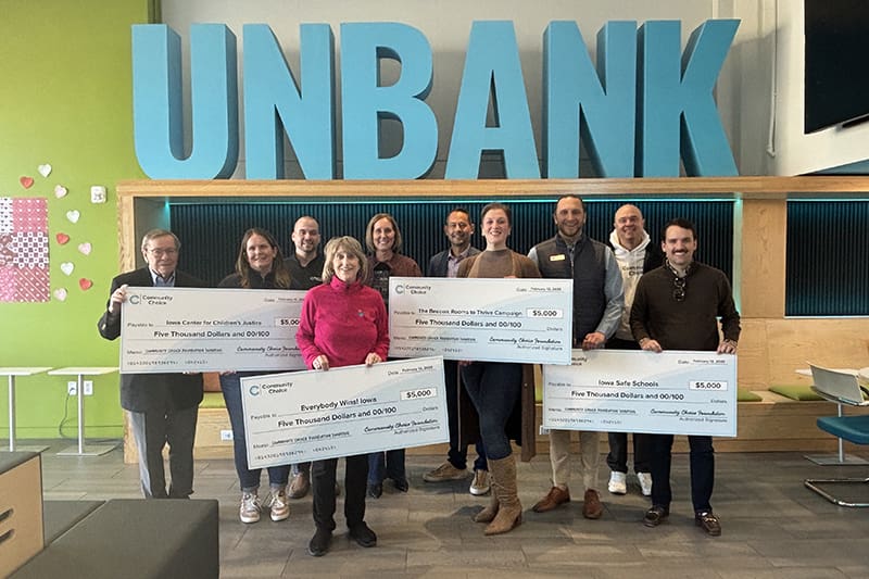 Holiday Donation Check
